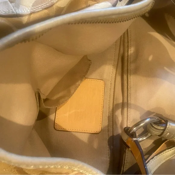 Coach Tan and Brown Women's Bag - Picture 3 of 16